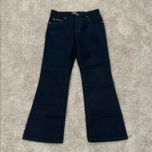 Dark Blue Flare Jeans